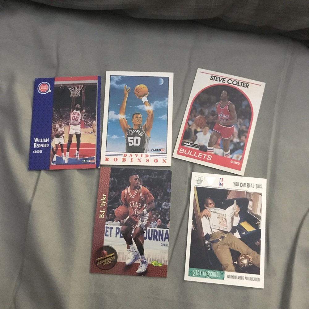 Fleer basketball cards